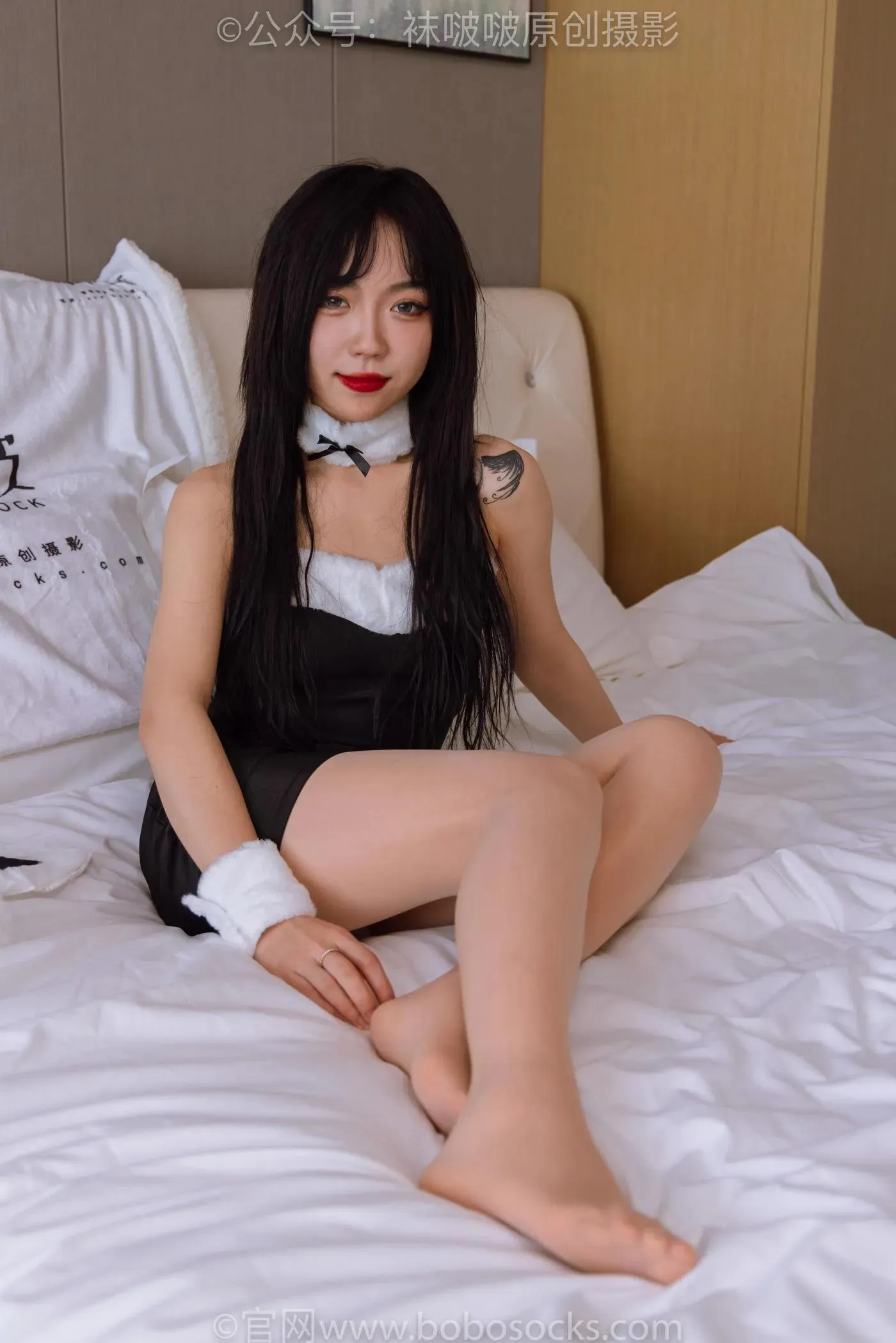 [BoBoSocks袜啵啵]NO.151 周周-过膝靴、油亮肉丝（脚尖透明款） [141P]插图8